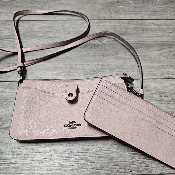 Coach Bags EUC Pastel Pink Noa Pop Up Messenger Crossbody Bag Shoulder Bag - Picture 4 of 13